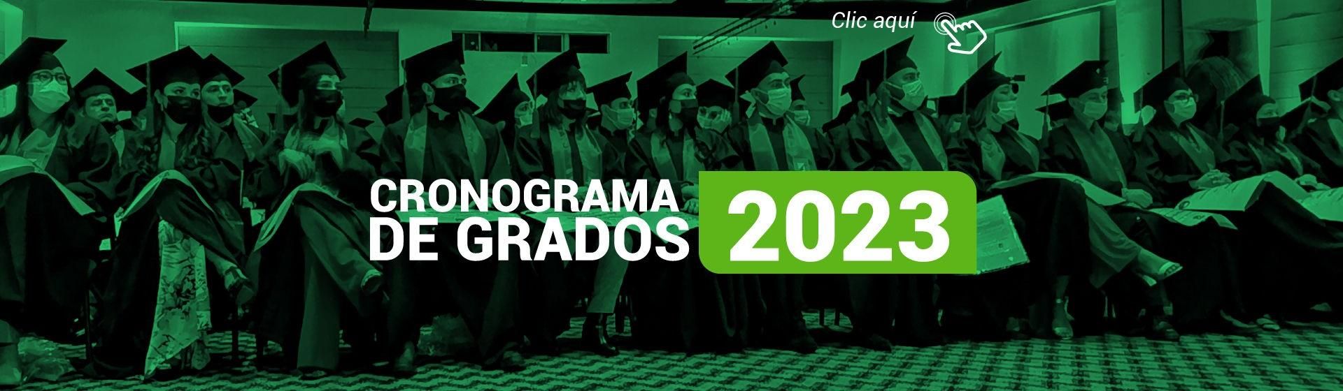 Calendario de Grados 2023